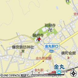 随用寺周辺の地図