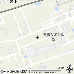 日本化成株式会社　管理部周辺の地図