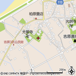 吉原神社周辺の地図