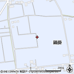 栃木県那須塩原市鍋掛周辺の地図