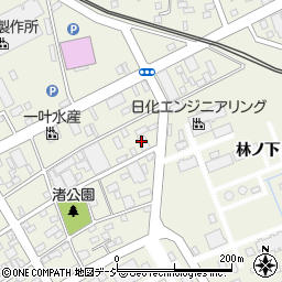 有限会社上野台豊商店　工場周辺の地図
