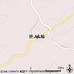 福島県いわき市田人町旅人笹ノ太輪周辺の地図