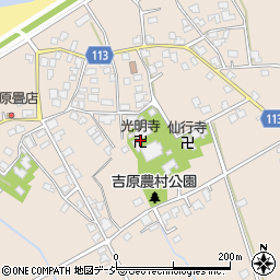 光明寺周辺の地図