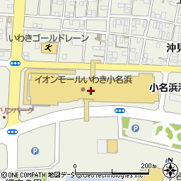 ｉｋｋａイオンモールいわき小名浜店周辺の地図