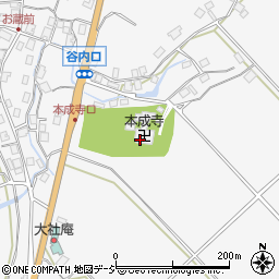 本成寺周辺の地図