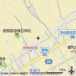石川県中能登町（鹿島郡）金丸（又ほ）周辺の地図