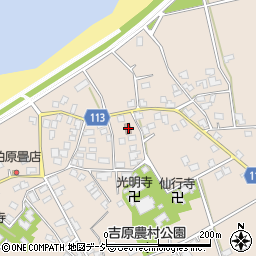 吉原簡易郵便局周辺の地図