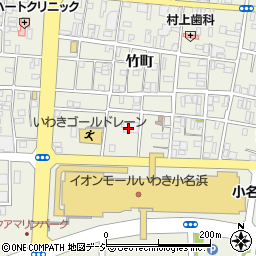 東北運輸局福島運輸支局小名浜庁舎周辺の地図