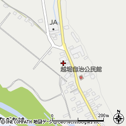 栃木県那須塩原市越堀380周辺の地図