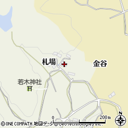 福島県いわき市高倉町札場周辺の地図