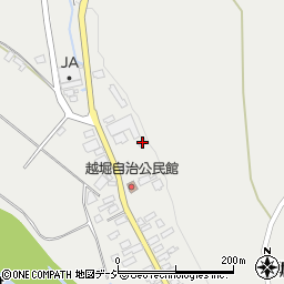 栃木県那須塩原市越堀388周辺の地図