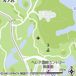 福島県いわき市渡辺町松小屋堰場沢周辺の地図