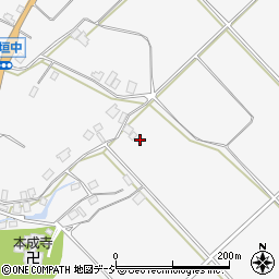 石川県羽咋市柴垣町周辺の地図