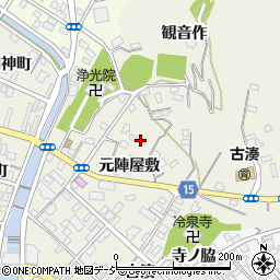 福島県いわき市小名浜御殿後周辺の地図
