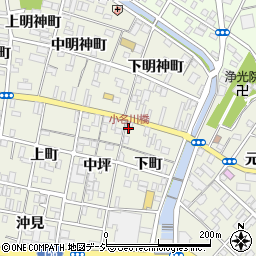 小名川橋周辺の地図