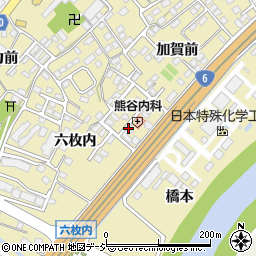 熊谷内科体操教室周辺の地図