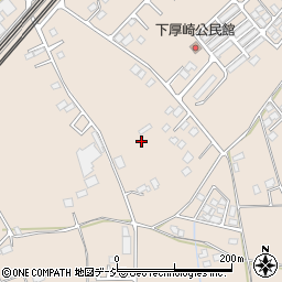 栃木県那須塩原市下厚崎259周辺の地図