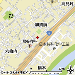 福島県いわき市泉町滝尻加賀前23-11周辺の地図