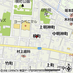 福島県いわき市小名浜（横町）周辺の地図