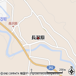 新潟県妙高市長沢原周辺の地図