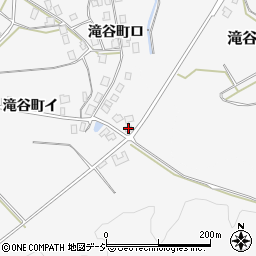 石川県羽咋市滝谷町22周辺の地図
