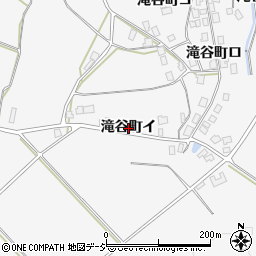石川県羽咋市滝谷町イ周辺の地図