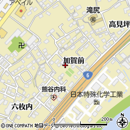 福島県いわき市泉町滝尻加賀前10-9周辺の地図