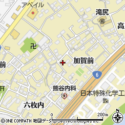福島県いわき市泉町滝尻加賀前12-2周辺の地図