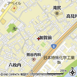 福島県いわき市泉町滝尻加賀前10-6周辺の地図