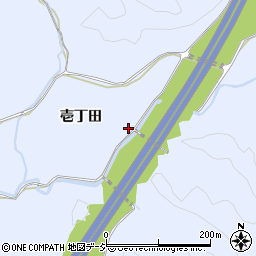 福島県いわき市山田町壱丁田周辺の地図