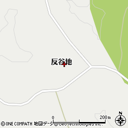 福島県鮫川村（東白川郡）青生野（反谷地）周辺の地図