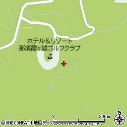 那須霞ヶ城ゴルフクラブ　予約受付周辺の地図