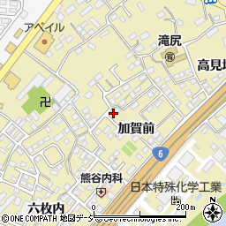 福島県いわき市泉町滝尻加賀前8-3周辺の地図