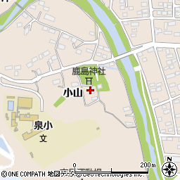 福島県いわき市泉町（小山）周辺の地図
