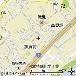 福島県いわき市泉町滝尻加賀前1-2周辺の地図
