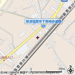 栃木民報　松本印刷所周辺の地図