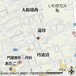 福島県いわき市小名浜道珍周辺の地図