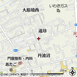 福島県いわき市小名浜（道珍）周辺の地図