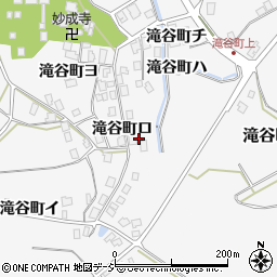 石川県羽咋市滝谷町レ周辺の地図