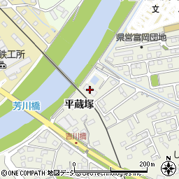 平蔵塚中継ポンプ場周辺の地図