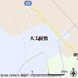 新潟県糸魚川市大工屋敷周辺の地図