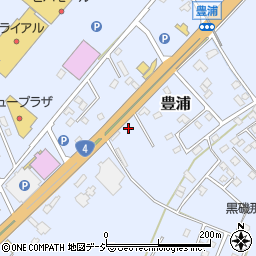 陸羽街道周辺の地図