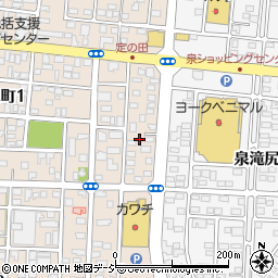 西ダンススタジオ周辺の地図