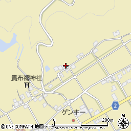 石川県中能登町（鹿島郡）金丸（オ）周辺の地図