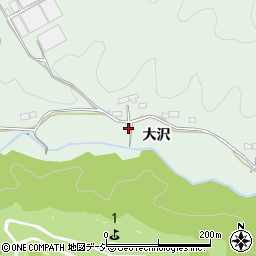 福島県いわき市渡辺町松小屋大沢周辺の地図