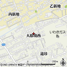 福島県いわき市小名浜大原境西周辺の地図