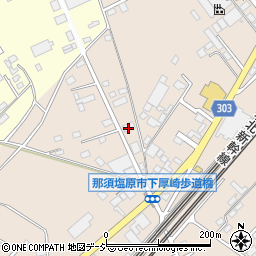 栃木県那須塩原市下厚崎361周辺の地図