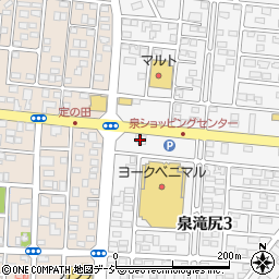 東邦銀行いわき泉支店周辺の地図