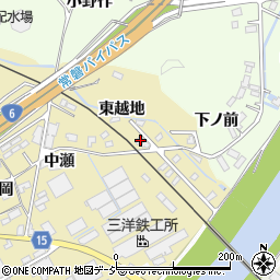 福島県いわき市泉町滝尻東越地27周辺の地図