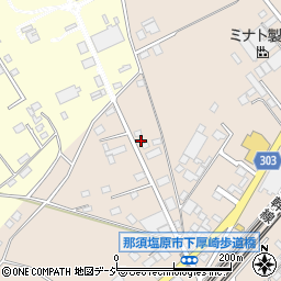 栃木県那須塩原市下厚崎354周辺の地図